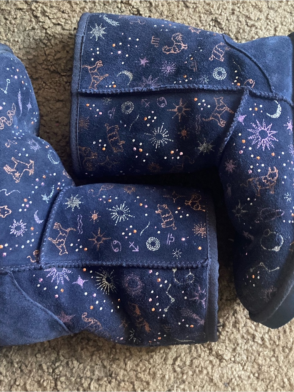 Stary night UGG Boots size 7W